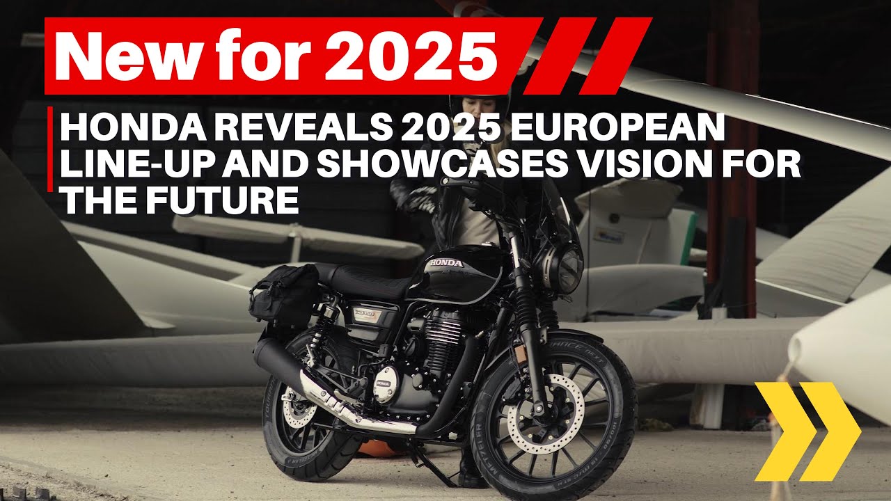 Honda Reveals 25ym European Line-up And Showcases Vision For The Future