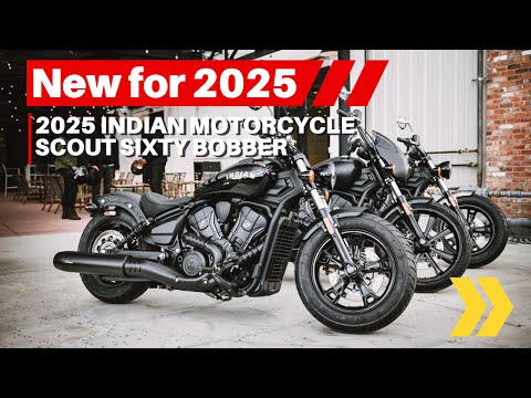 2025 Indian Scout Sixty Bobber - Video