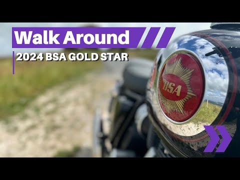 Bsa Gold Star In 2024 - Modern Classic Motorcycle News - Walk Around - Video