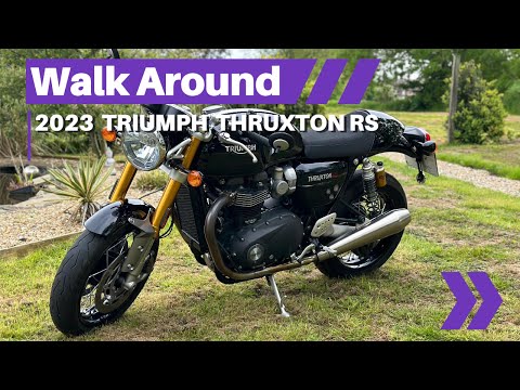 2023 Triumph Thruxton Rs - Modern Classic Motorcycle News - Walk Around - Video