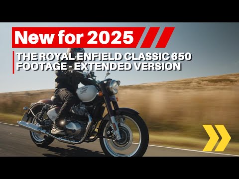 Royal Enfield Launches The Classic 650 - Extended Footage - Video