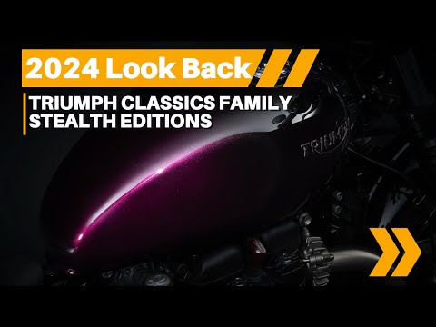 What Makes Triumph Modern Classics Family Stealth Edition So Special? - Video