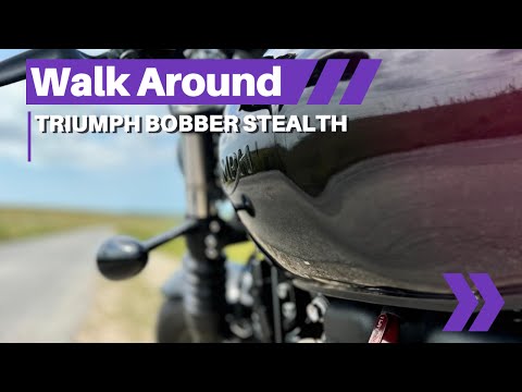 2024 Triumph Bobber Stealth - Walk Around - Video