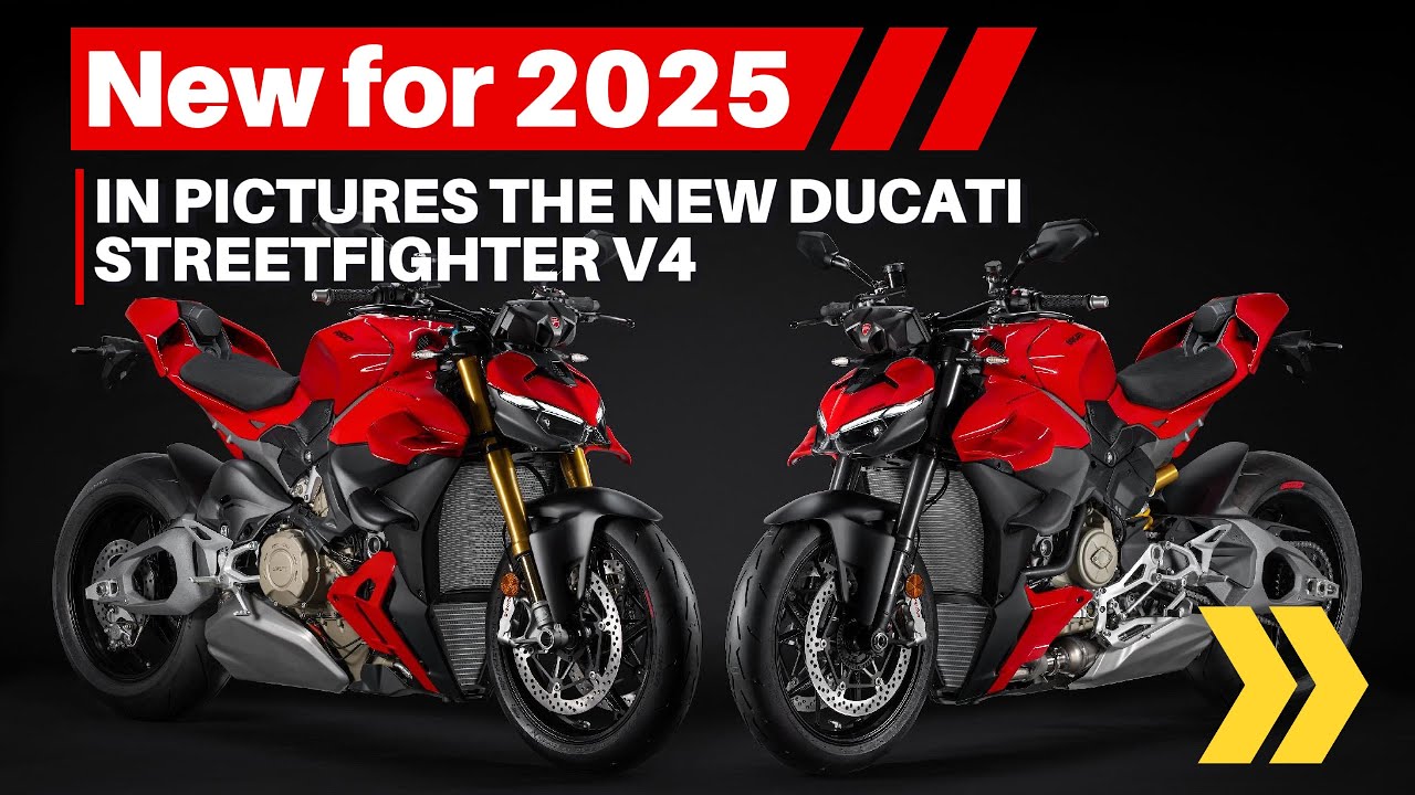 In Pictures - The New Ducati Streetfighter V4 - Video