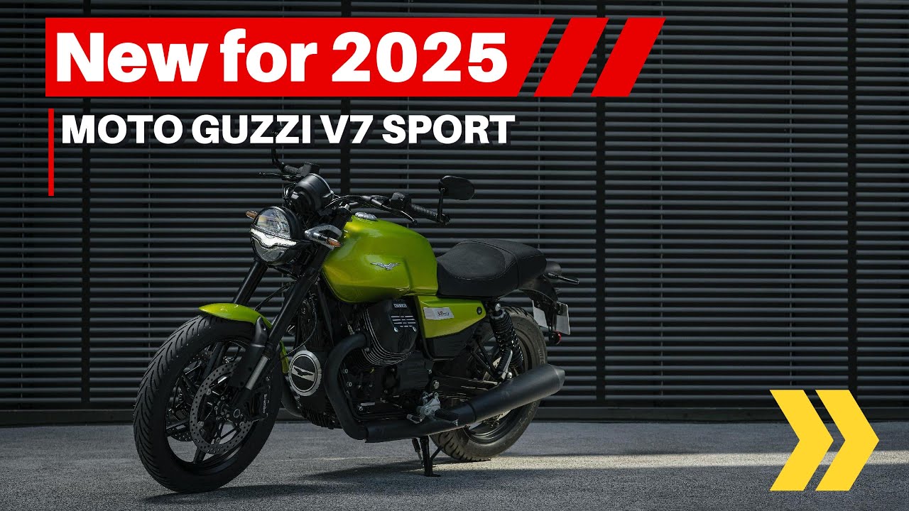 New Moto Guzzi V7 Range: The Legendary Sport Model Returns