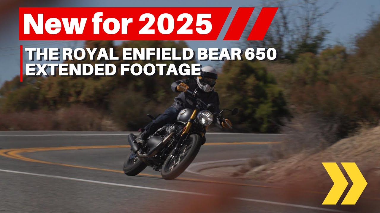 The Royal Enfield Bear 650 - Extended Footage - Video