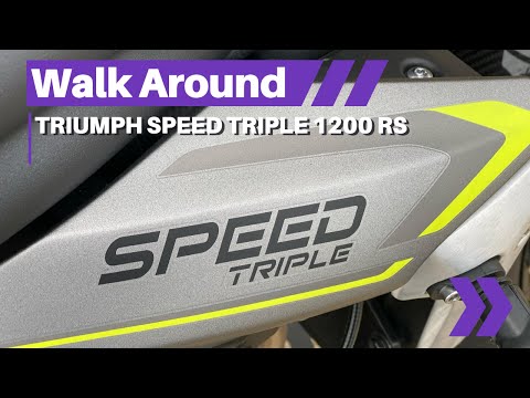 2021 Triumph Speed Triple 1200 Rs - Walk Around   - Video