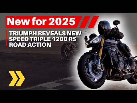 The New Triumph Speed Triple 1200 Rs On Road Action #triumphspeedtriple - Video