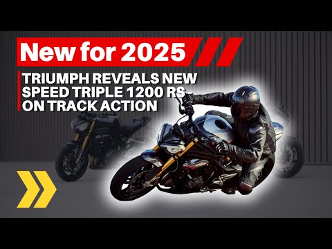 The New Triumph Speed Triple 1200 Rs On Track Action #triumphspeedtriple - Video