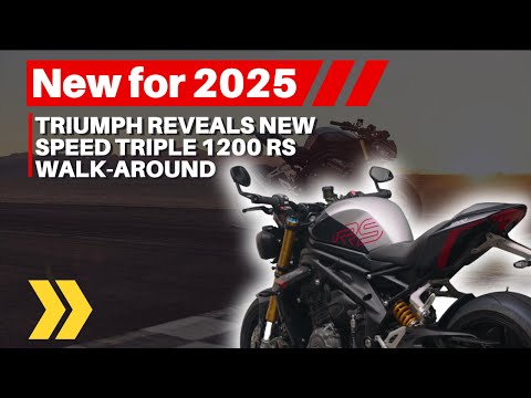 The New Triumph Speed Triple 1200 Rs Walk-around #triumphspeedtriple - Video