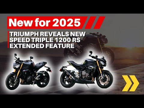 Triumph's New Speed Triple 1200 Rs: Unveiling The Ultimate Speed Monster - Video