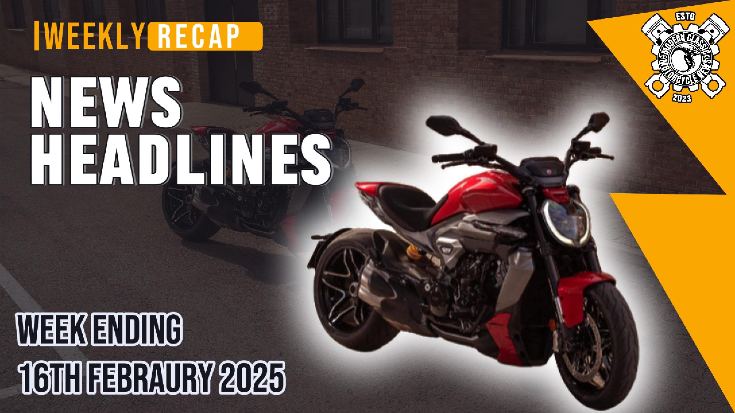 News Headlines - Weekly Round Up - Week Ending 16th February 2025