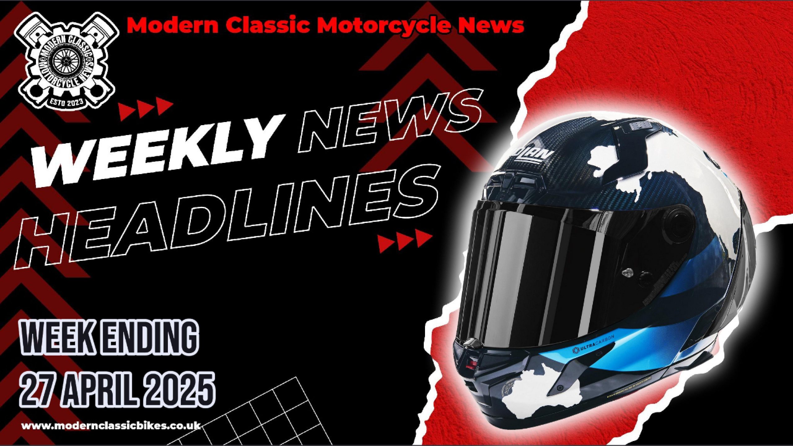 Modern Classic Motorcycle News Headlines - Weekly Round Up - Week Ending 27th April 2025