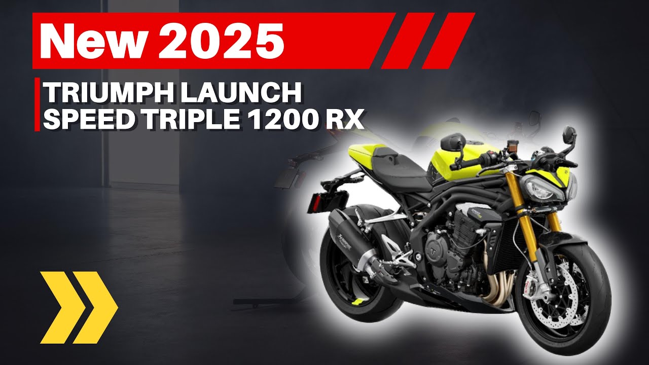 Triumph Launch Speed Triple 1200 Rx