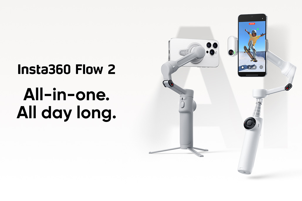 Insta360 Unveils Flow 2: Affordable, All-in-one Smartphone Gimbal