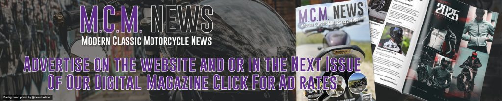 Modern Classic Motorcycle News Headlines - Weekly Round Up - Week Ending 8th June 2025