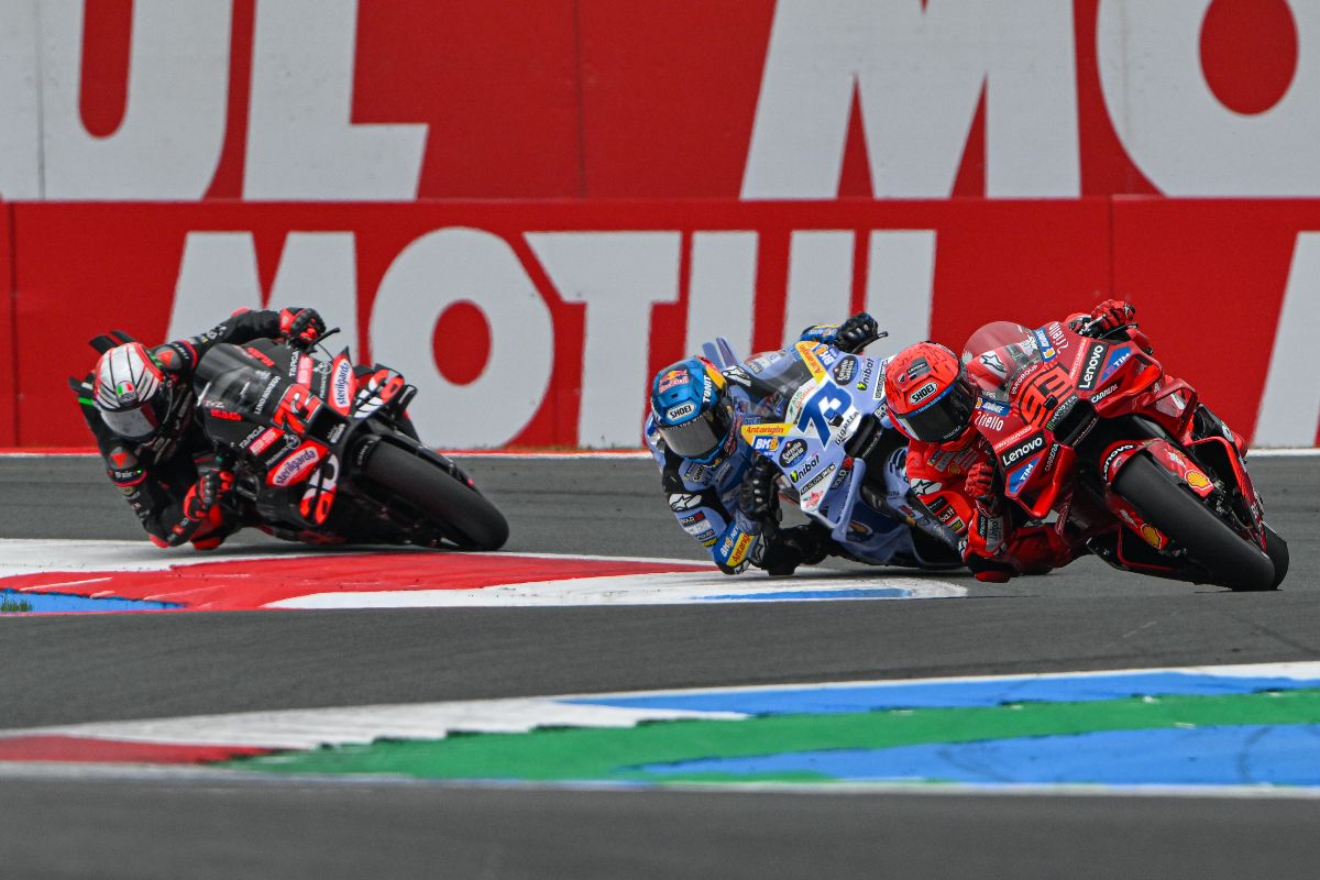 Motogp: Marc Marquez Fends Off Alex Marquez For Assen Sprint Glory