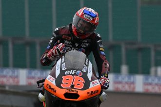 Moto2: Dixon Emerges From Q1 To Take Last Dash Wet Pole In Germany