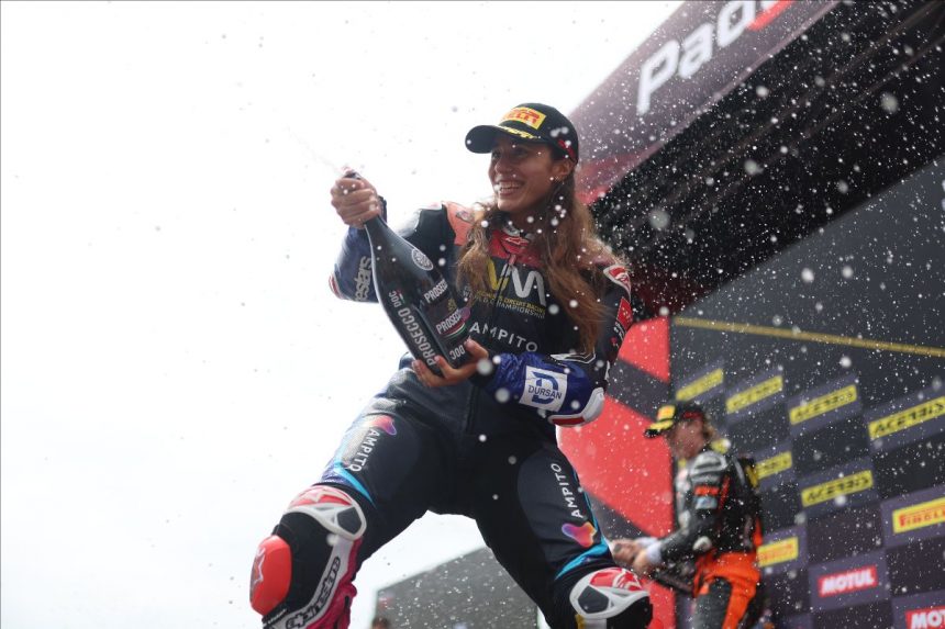 Neila Puts On The Pressure By Securing The Worldwcr Race 2 Win At Balaton