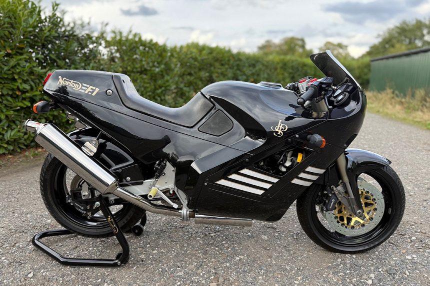Delivery-mileage Norton F1 Rotary To Be Offered At The Nec Classic Motor Show By Iconic Auctioneers