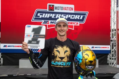 Motoamerica Support: Scholtz Takes Second Supersport Championship