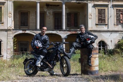 Boni And Sabba's New World Record Riding A Ducati Scrambler