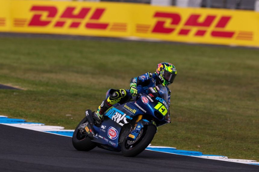 Moto2: Moreira Edges Out Agius, Gonzalez Third As Contenders Face Down At Phillip Island