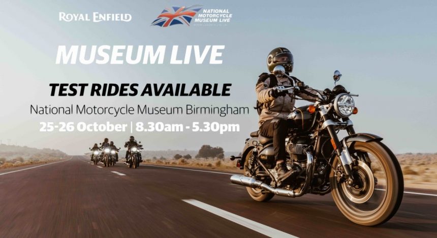 Royal Enfield To Showcase Heritage And Host Test Rides At National Motorcycle Museum Live 2025